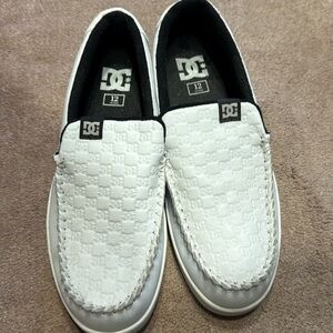 DC loafers.